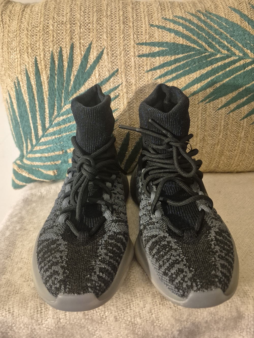 Adidas Yeezy BSKTBL Knit Slate Blue GV8294 - Male Size 4.5
